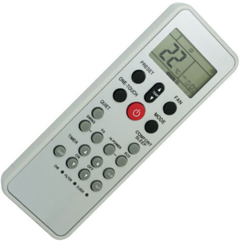foto del prodotto telecomando adatto per condizionatori d aria toshiba, telecomando intelligente per condizionatori d aria lablanc