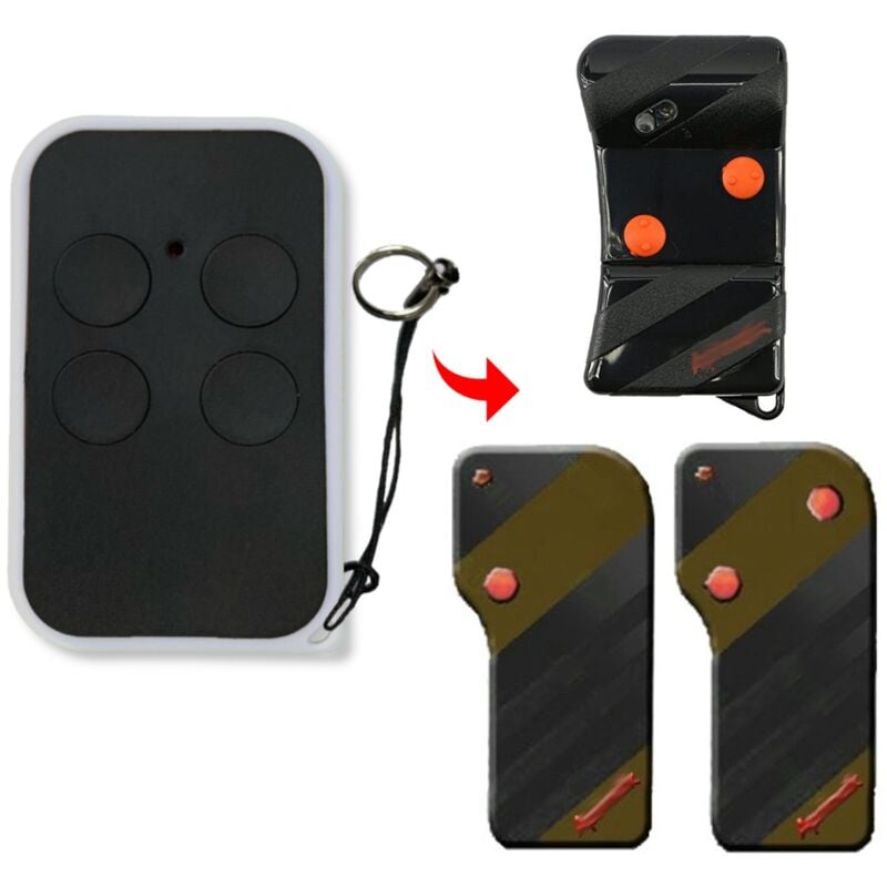 foto del prodotto telecomando cancello compatibile con aprimatic tg2m tg1 v tg2 v radiocomando compatibile