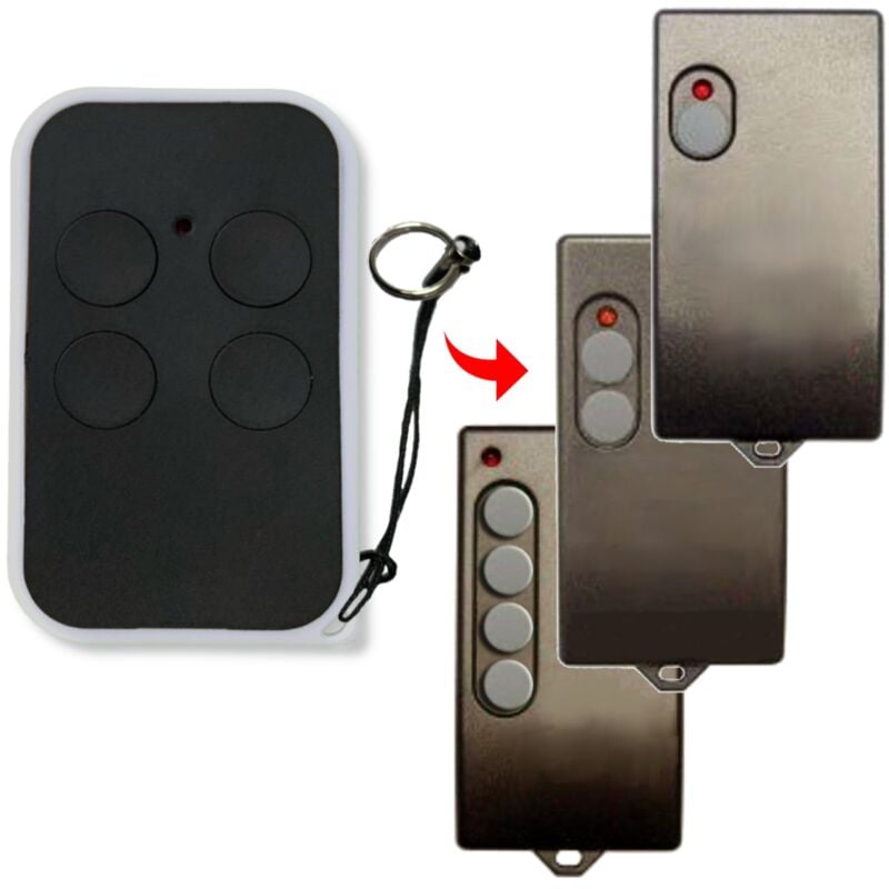 foto del prodotto telecomando cancello compatibile con bft t01 t02 t04 radiocomando garage quarzato