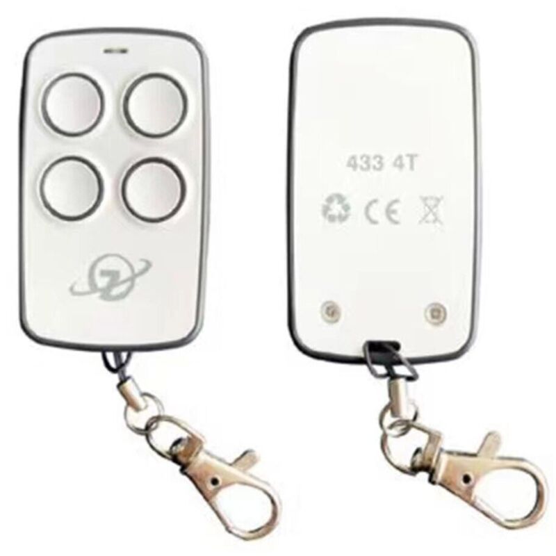 foto del prodotto telecomando compatibile cancello antifurti serrande universale 4 tasti 433mhz 4t
