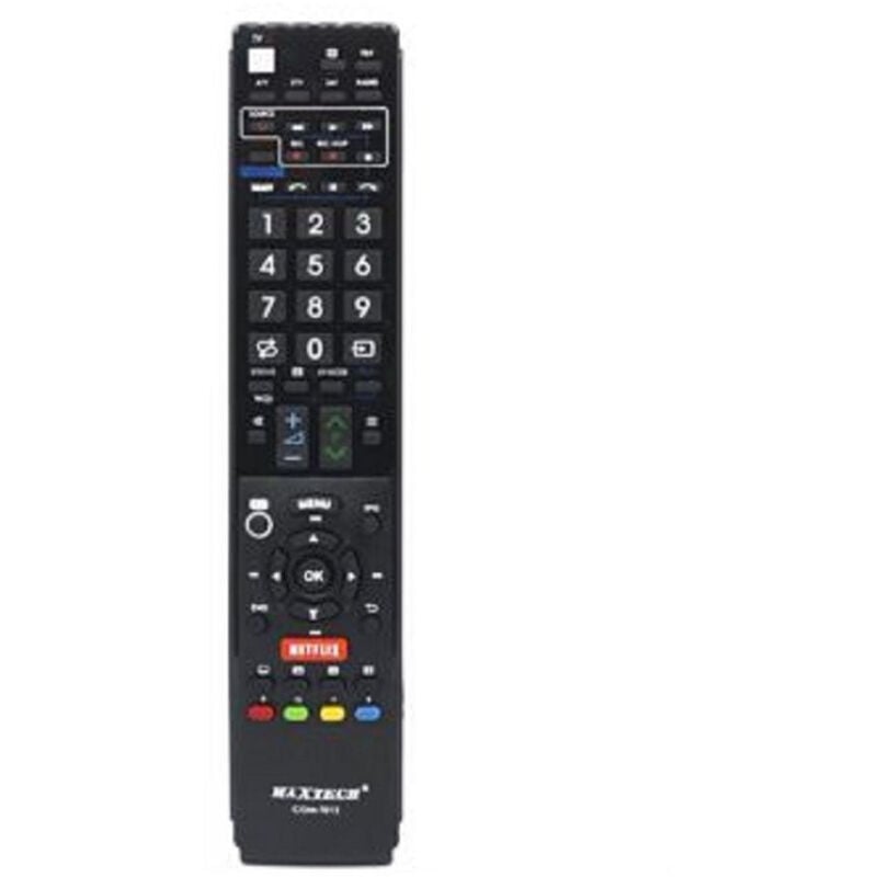 foto del prodotto telecomando compatibile tv sharp nessuna programmazione serietv com-t012 - - maxtech
