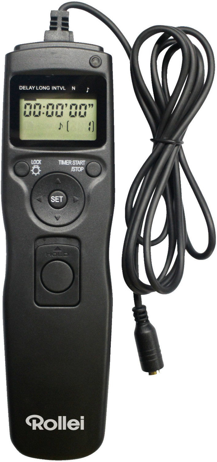 foto del prodotto telecomando con schermo lcd remote rollei sony