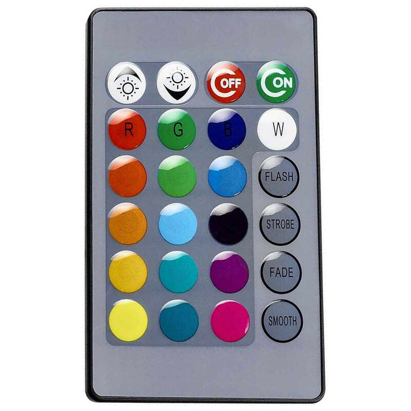 immagine 0 del prodotto telecomando infrarosso rgbw dimmable 24 pulsanti di presa