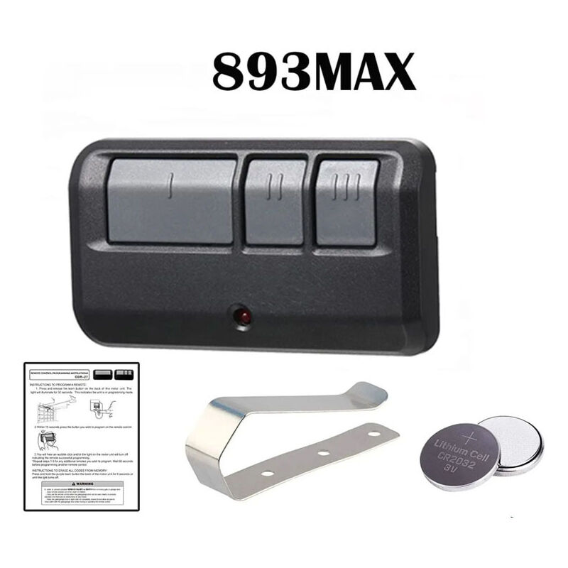 foto del prodotto telecomando per apriporta da garage per chamberlainliftmaster 893max sears craftsman 890max