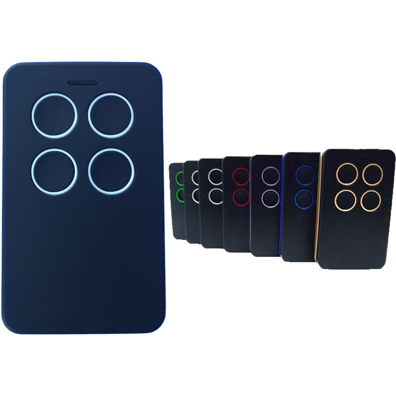 foto del prodotto telecomando per cancello automatico con rolling code e codice fisso multifrequenza ulisem