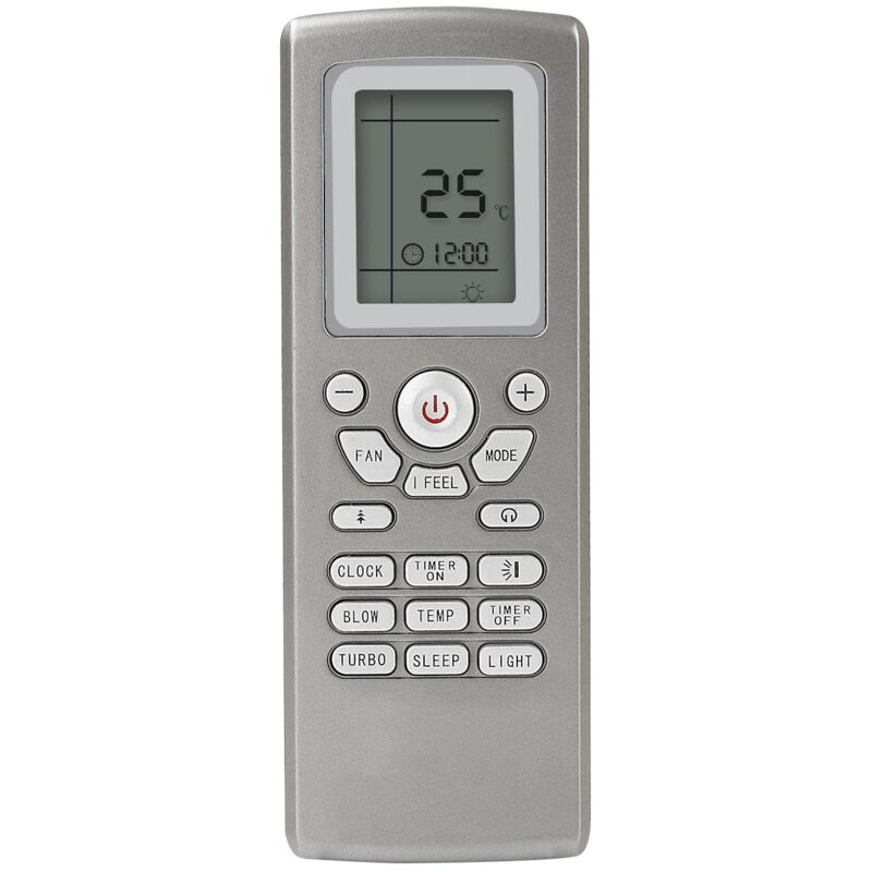 foto del prodotto telecomando per condizionatore d aria, telecomando sostitutivo per condizionatore d aria gree yt1f yt1ff yt1f1 yt1f2 yt1f3 sollbry