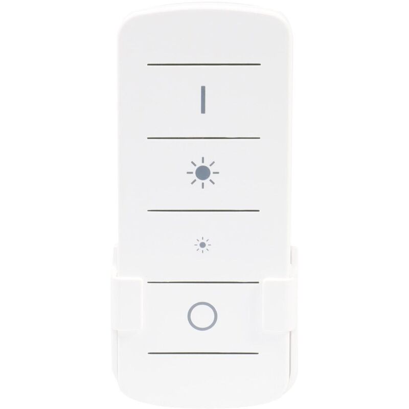 foto del prodotto telecomando per plafoniera smart wi fi cct bianco