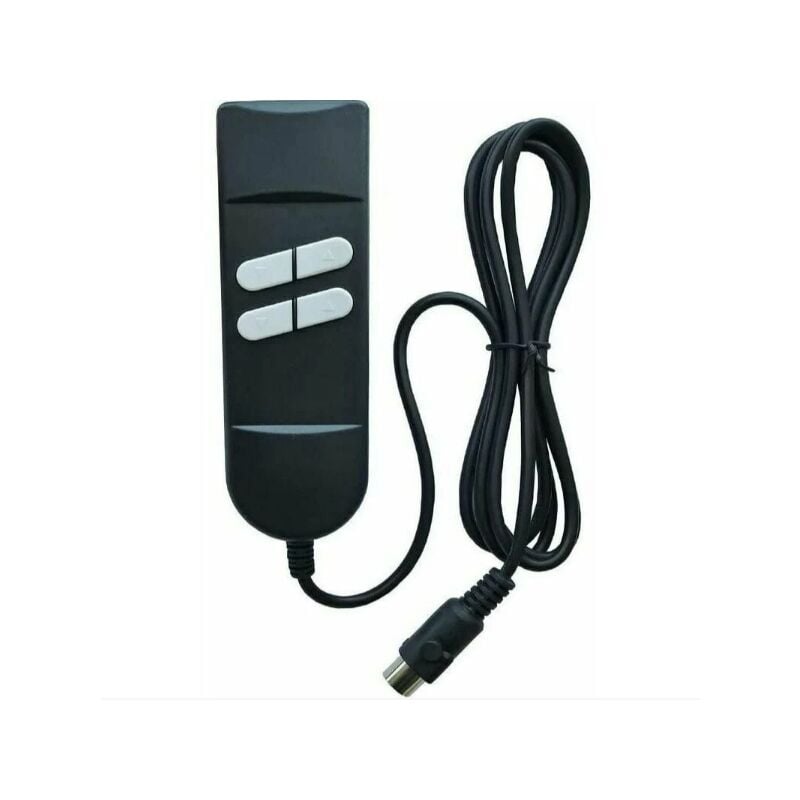 foto del prodotto telecomando per poltrona reclinabile elettrica telecomando per poltrona elevabile con comandi manuali, 4 pulsanti, 5 pin utilizzabile per