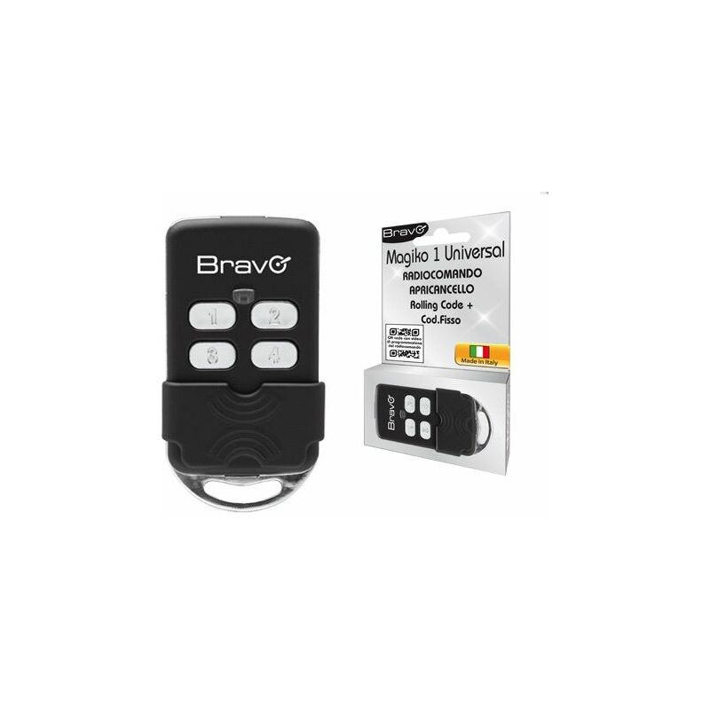 immagine 0 del prodotto telecomando radiocomando apricancello universale rolling code auto apprendente magiko bravo