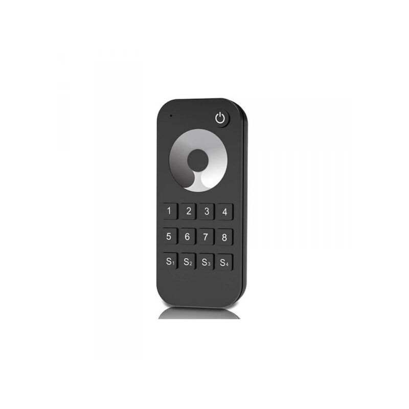 foto del prodotto telecomando rf 2.4ghz radiocomando dimmer con disco touch per 8 zone magnetico compatibile con alimentatore skydance