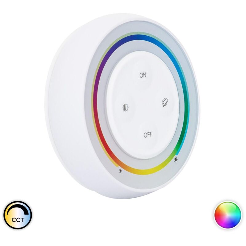 foto del prodotto telecomando rf per regolatori led rgb cct s2 w miboxer bianco