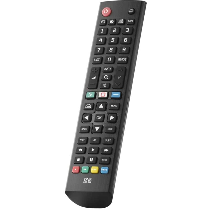 foto del prodotto telecomando sostitutivo per tv lg nero one for all