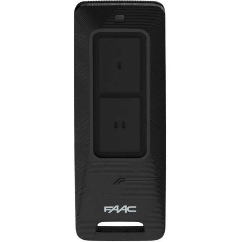 foto del prodotto telecomando trasmettitore xt2 fds 2 canali nero 433 868 mhz faac 787017