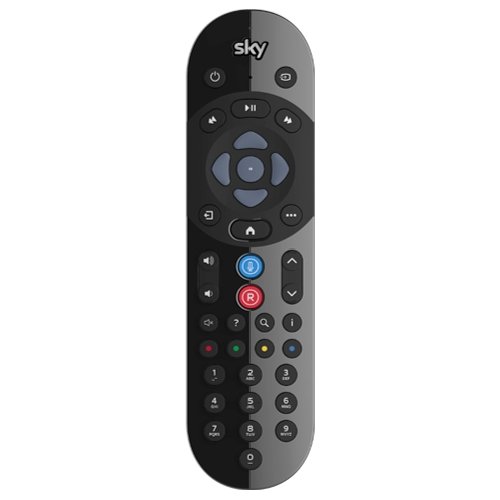 foto del prodotto telecomando tv sky sky735 q con controllo vocale nero