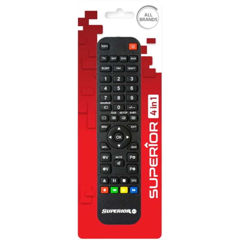 foto del prodotto telecomando tv superior programmabile 4 in 1