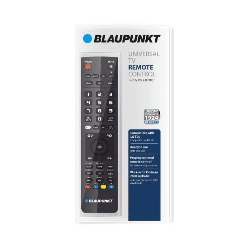 foto del prodotto telecomando tv universale lg blaupunkt bp3001