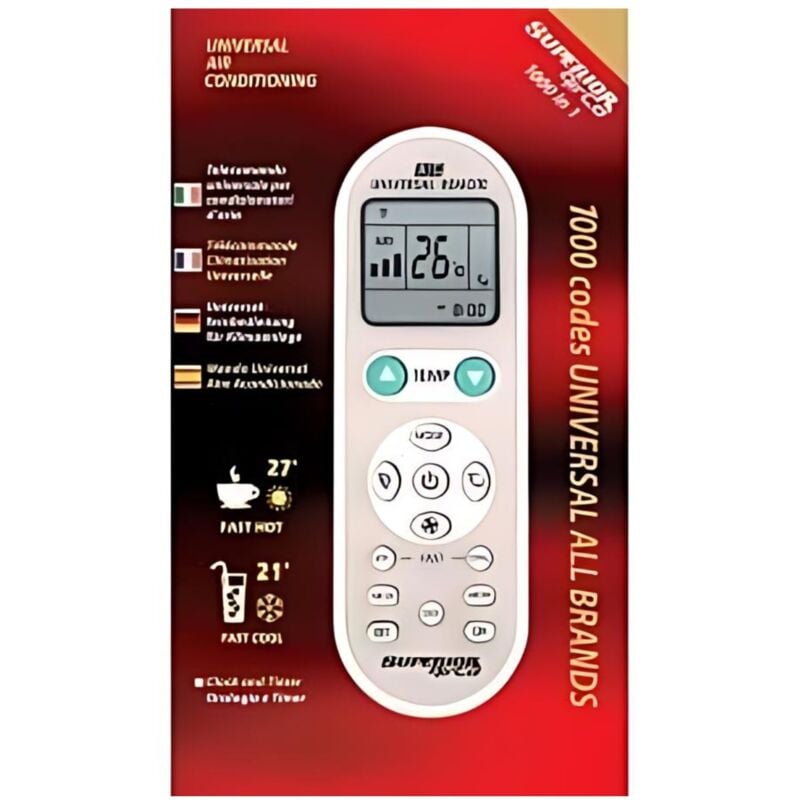 foto del prodotto telecomando universale climatizzatori airco simply superior