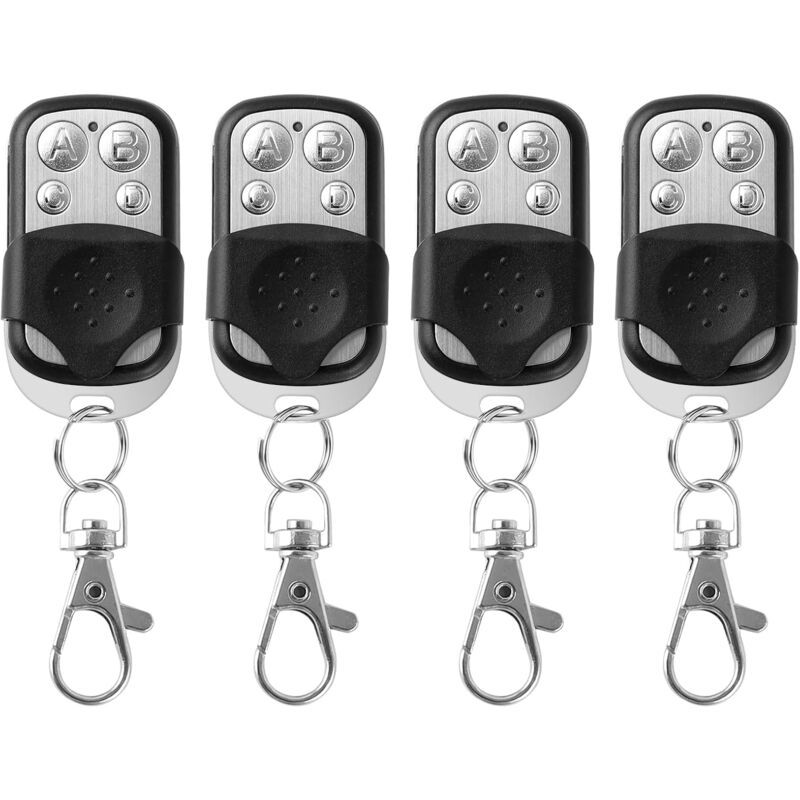foto del prodotto telecomando universale per cancelli, telecomando universale per porte da garage via radio, telecomando per cancelli compatibile con 433,92 mhz,