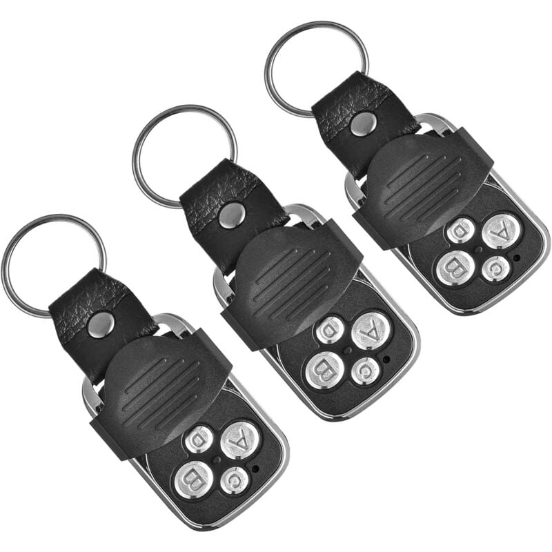 foto del prodotto telecomando universale per cancelli, telecomando universale wireless per auto in 3 parti, codifica programmabile per cancelli automatici ampia gamma