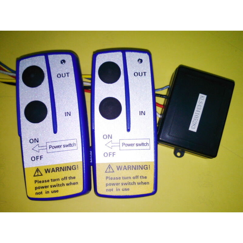 foto del prodotto telecomando universale wireless per verricello da 12 v e 50 piedi nessun ritardo