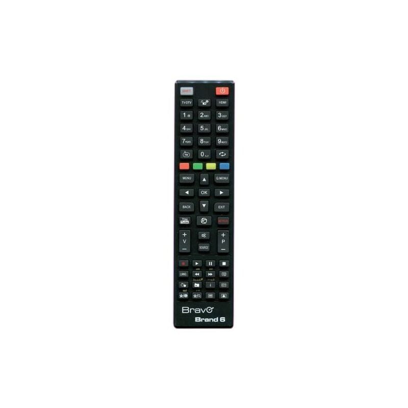 foto del prodotto telecomando x tv bravo brand 6 telefunken pz 1,0