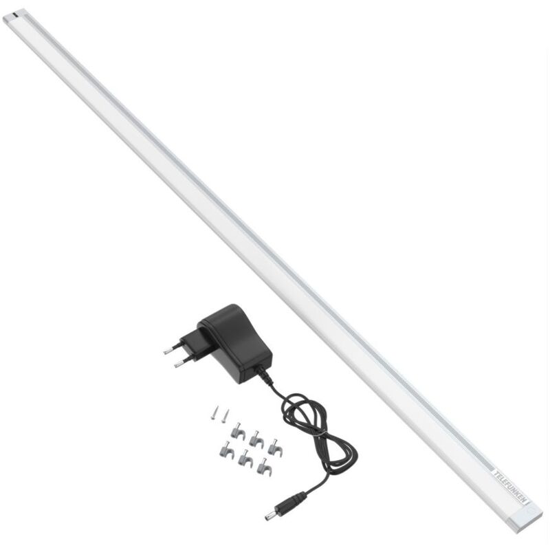 foto del prodotto telefunken lampada da incasso led 87,3 cm 10w 1100lm argento