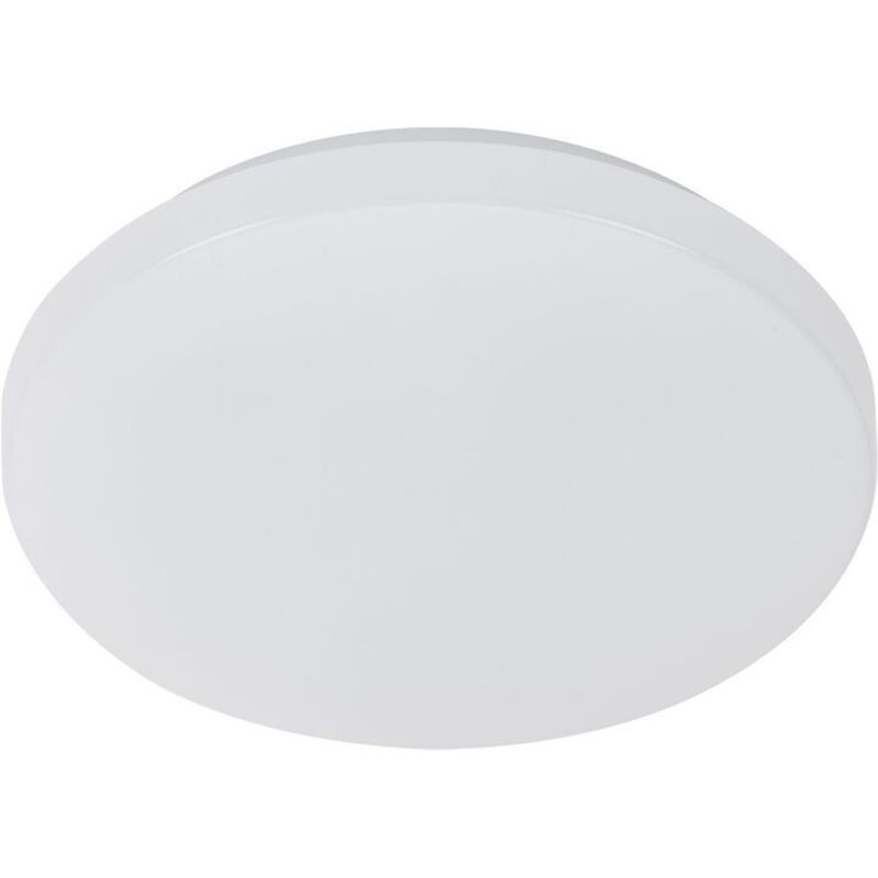foto del prodotto telefunken lampada da soffitto a led con sensore di movimento e sensore di luce diurna 29 cm 12 w ip44 bianco briloner