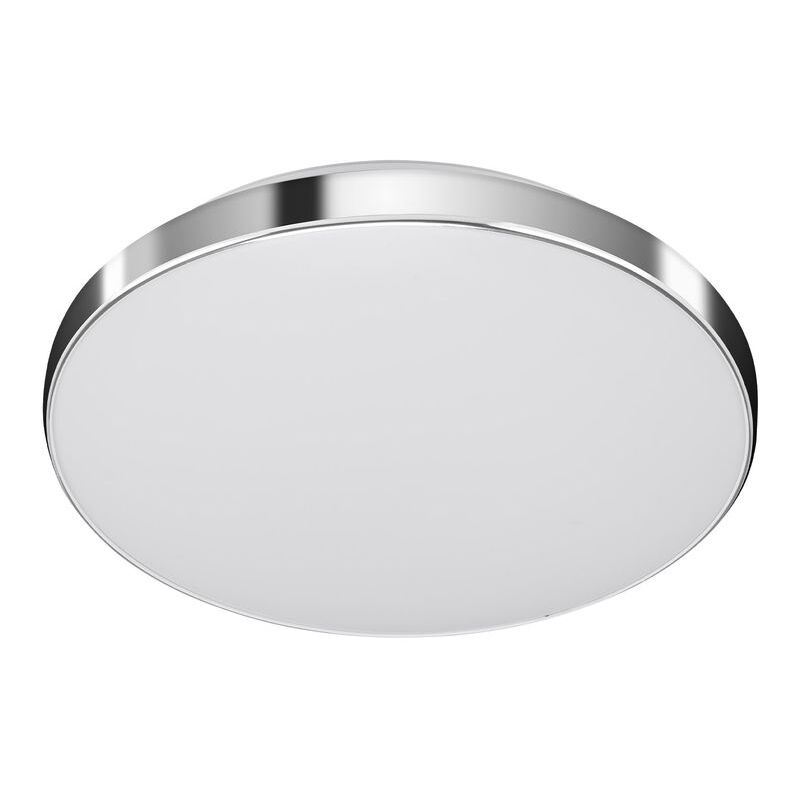 foto del prodotto telefunken lampada da soffitto a led sensore 16 w bianco argento metallo plastica