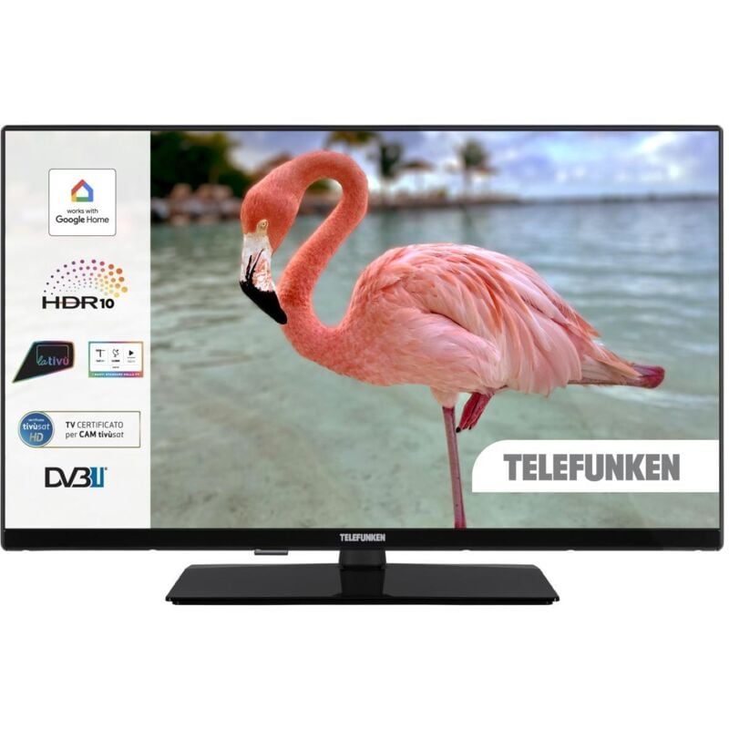 foto del prodotto telefunken te32750b45v2d tv 81,3 cm (32"") hd smart tv wi-fi nero 250 cd/m²