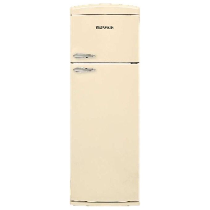 foto del prodotto telefunken tkbm346bref frigorifero doppia porta 311 l, 179 cm, classe f, 41 db, statico, congelamento rapido, beige