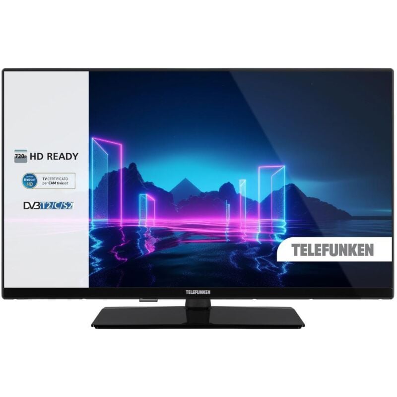 foto del prodotto telefunken - tvc led 32 hd hdr10 s2 2hdmi 1usb funzione hotel
