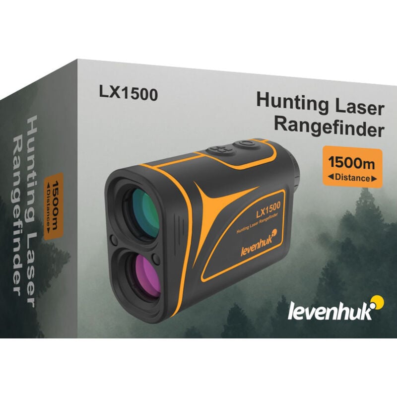 foto del prodotto telemetro laser de caccia levenhuk lx1500