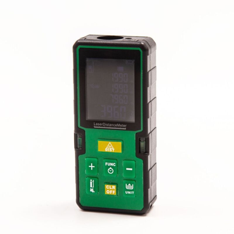 foto del prodotto telemetro laser portatile telemetro multifunzionale righello elettronico ad alta precisione telemetro generale da 120 metri