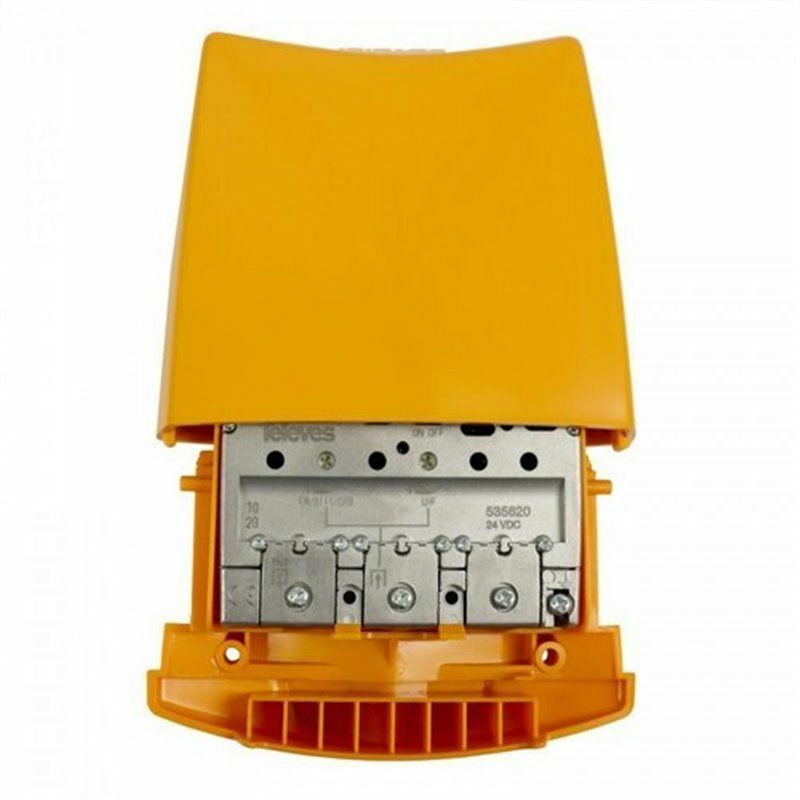 foto del prodotto televes amplificatore da palo 24v 1e 1s fm b3 dab uhf g41 vs116