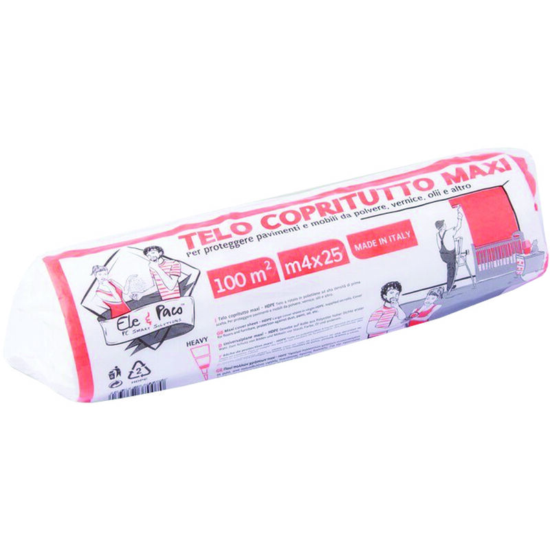 foto del prodotto teli copritutto mt.4x25 maxi mt.4x25 gr.670