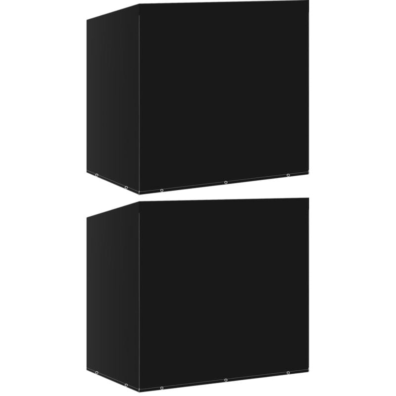 foto del prodotto teli di copertura per dondolo 2 pz 10 occhielli 255x145x170 cm