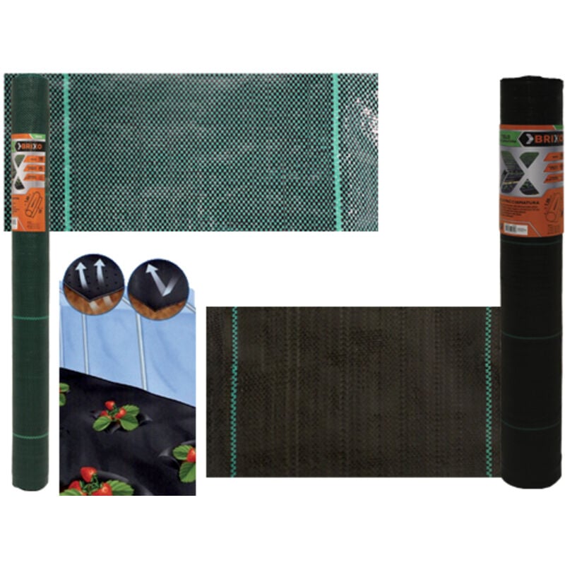 foto del prodotto teli pacciamatura brixo nero mt.100 h.1,05
