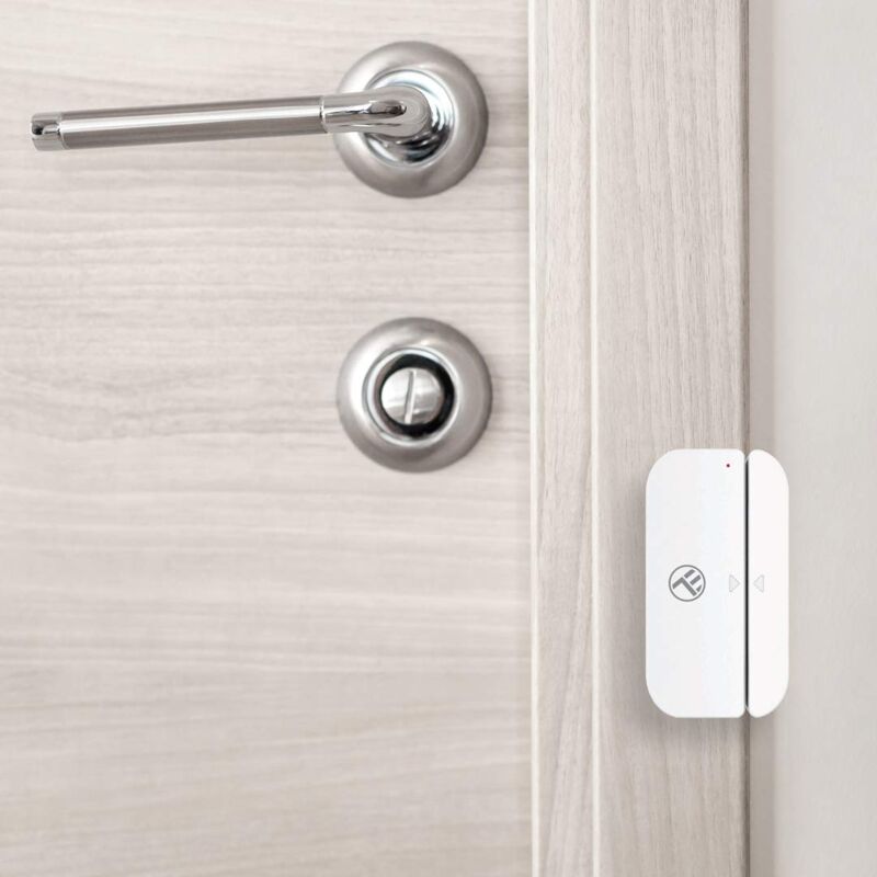 foto del prodotto tellur smart sensore porta e finestra wifi, allarme porta con app per smartphone, notifica push, non richiede hub