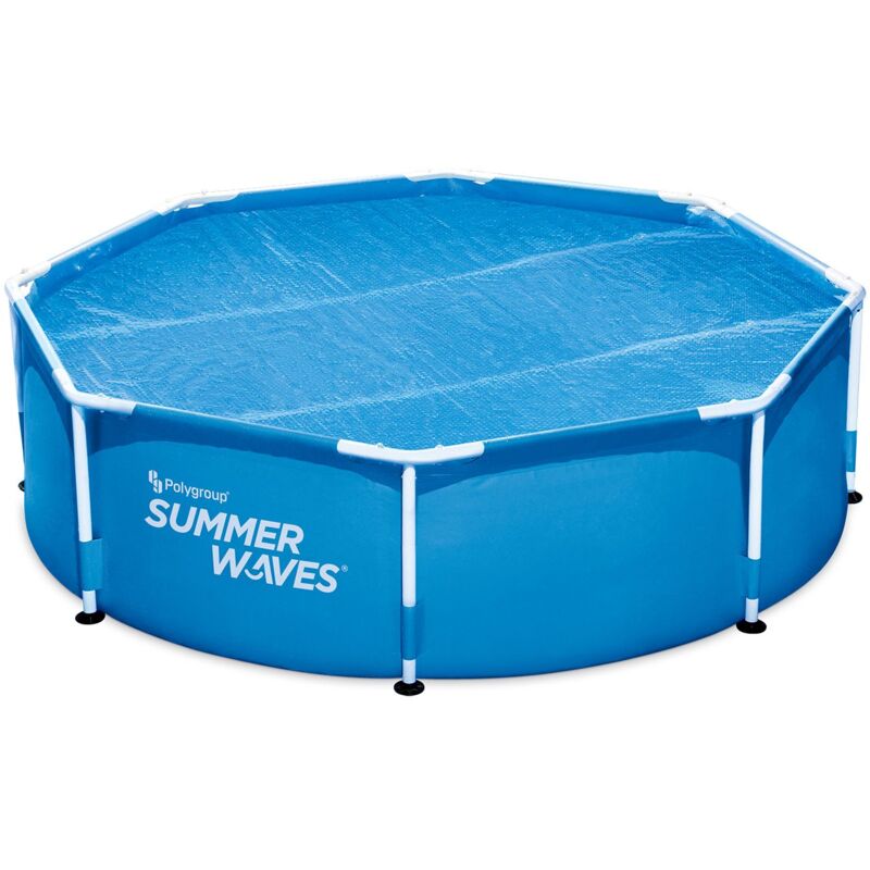 foto del prodotto telo a bolle per piscina rotonda summer waves 2,44 m