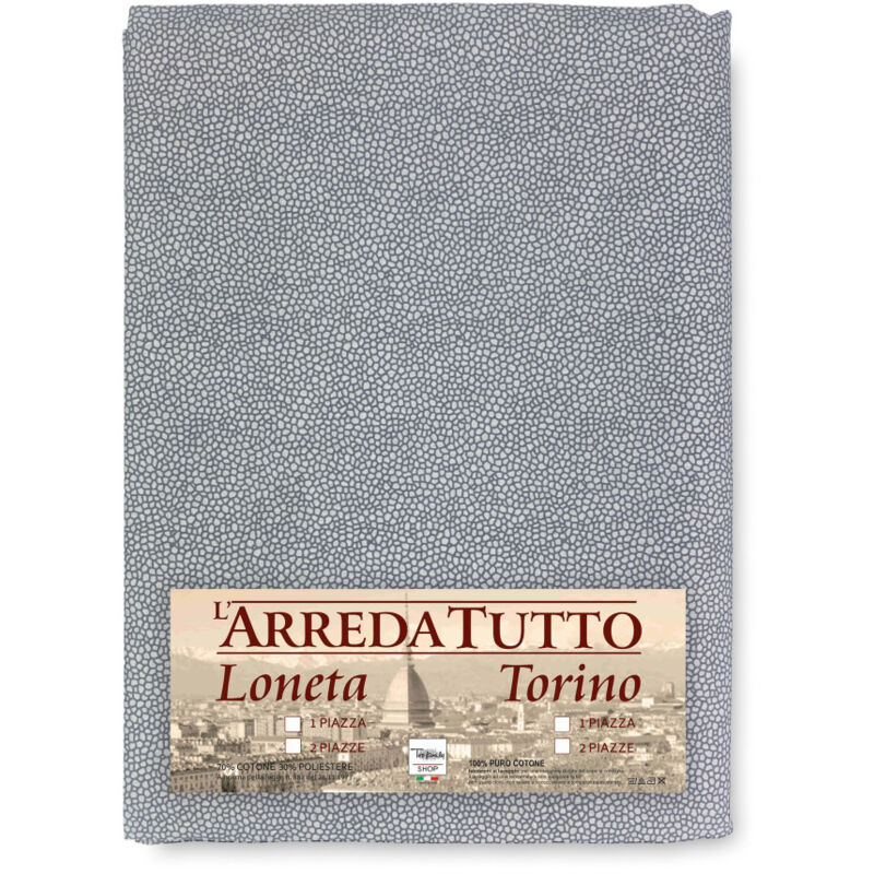 foto del prodotto telo arredo copritutto gran foulard copriletto copridivano tessuto boy grigio 1 piazza