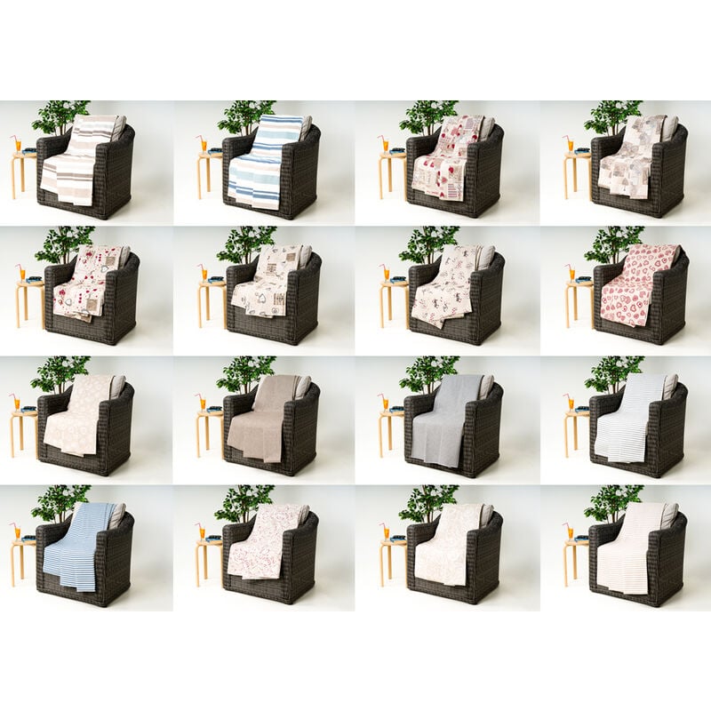 foto del prodotto telo arredo granfoulard copritutto cotone made italy vari disegni arredatutto copriletto multiuso, misura1 piazzacoloregrancasa blu