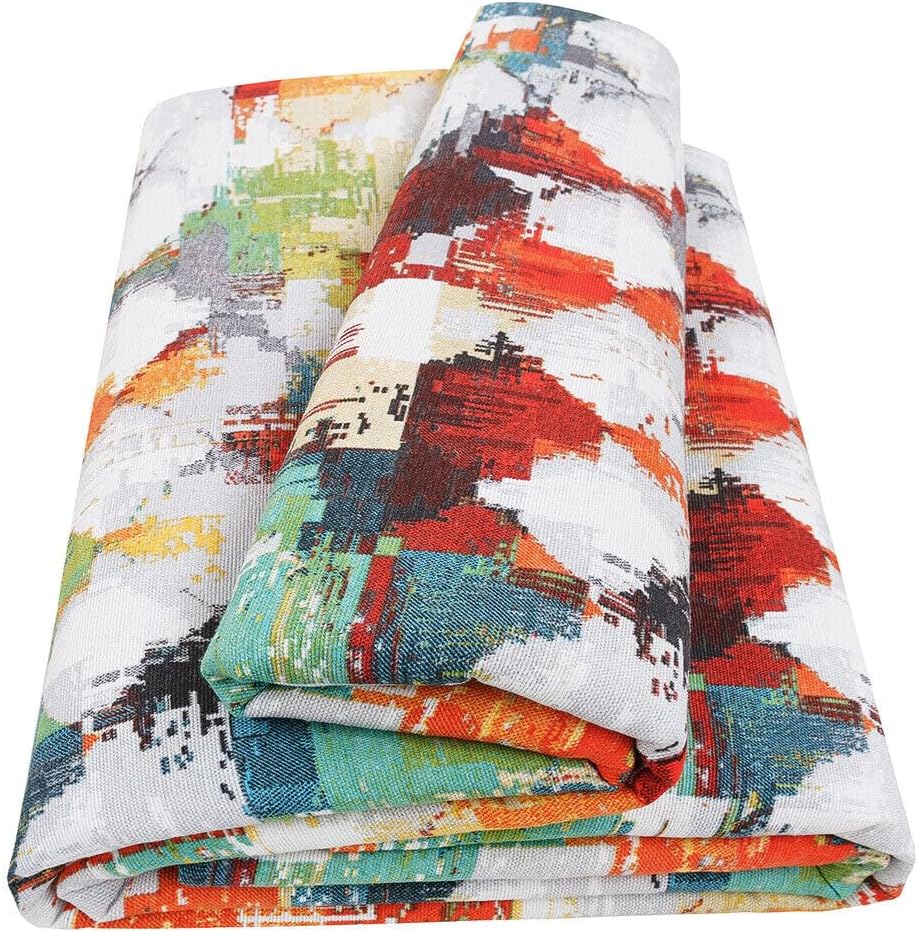 foto del prodotto telo arredo patchwork 260x280 cm copridivano poltrona granfoulard cotone copri letto tutto multiuso