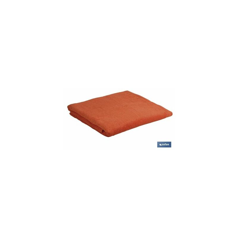 foto del prodotto telo bagno arancio gr.580 m2 modello alba 100x150cm