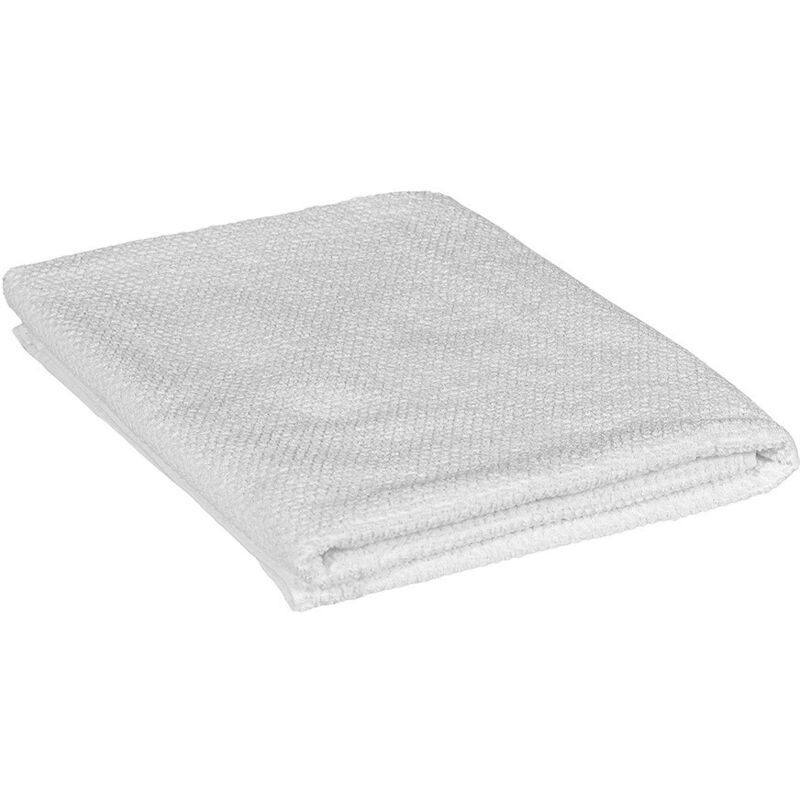 foto del prodotto telo bagno per doccia 90x140 cm bianco in cotone 100 