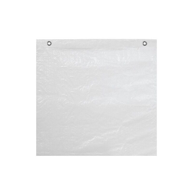 foto del prodotto telo bianco antipolvere per ponteggio m. 1,80x25