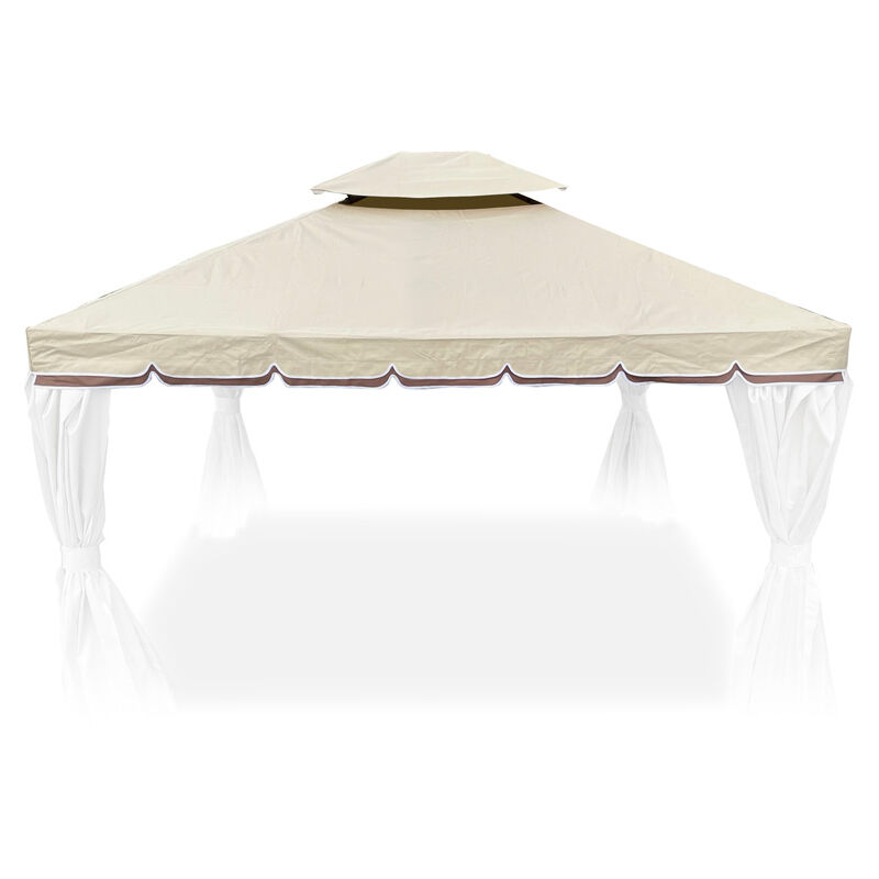foto del prodotto telo copertura gazebo ricambio 3x3 mt da 380 gr mq