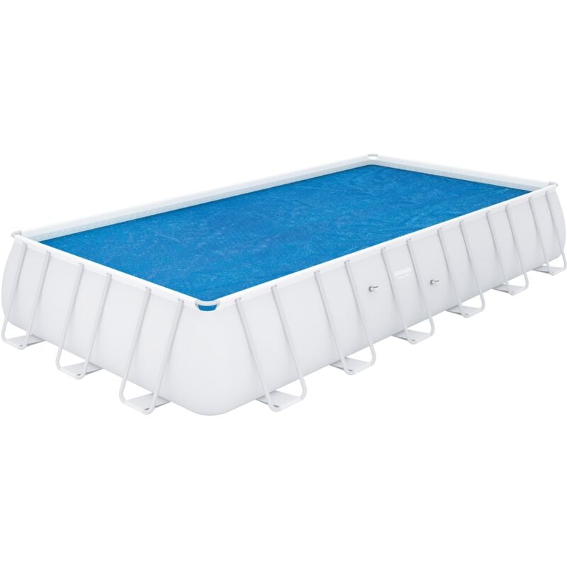 foto del prodotto telo copertura solare termica per piscina rettangolare 732x366x132 cm besyway 58228