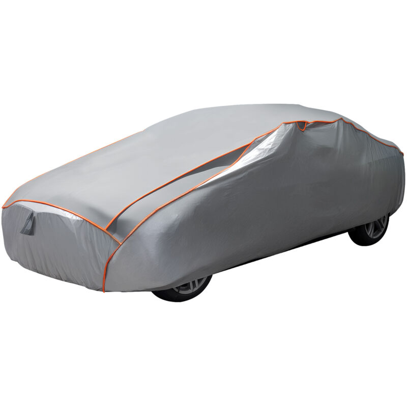 foto del prodotto telo copriauto integrale xl 533x178x119 cm telone di protezione auto contro grandine neve e pioggia xpotool