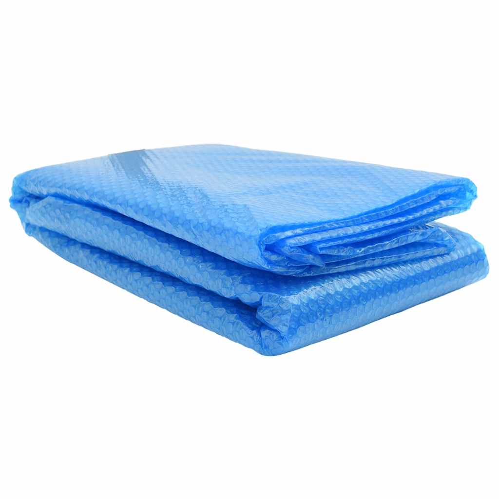 foto del prodotto telo copripiscina solare copertura rettangolare pe 549 x 274 cm blu cod mxl 59682