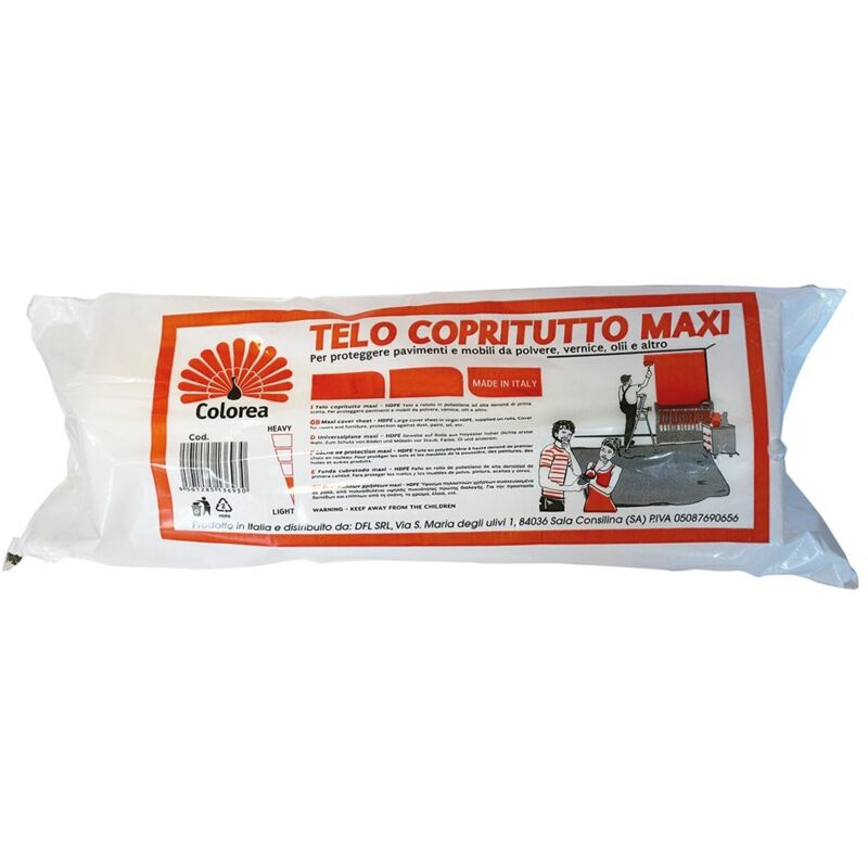 foto del prodotto telo copritutto multiuso mt 4 x 25 - gr. 670